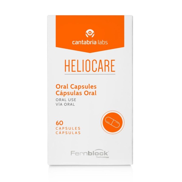 Heliocare Oral Cápsulas 60 uds | Protección solar desde el interior
