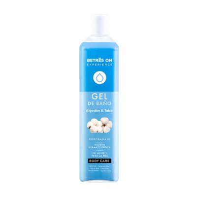 Betres On Gel de Baño Algodón y Talco 750 ml | Gel suave, aroma reconfortante