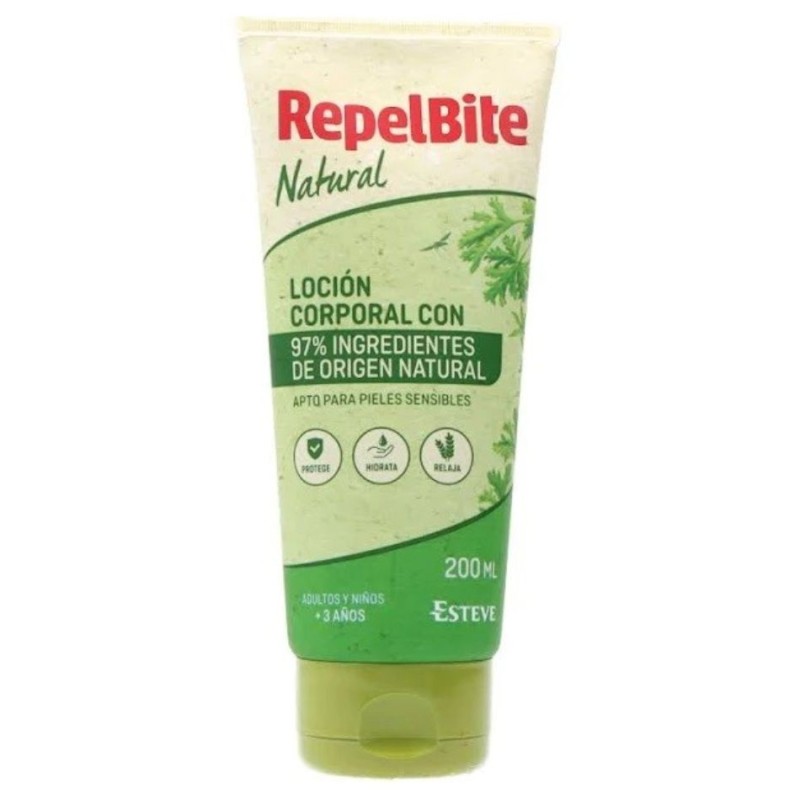Repel Bite Natural Loción Corporal 200 ml – Protección & Hidratación Natural