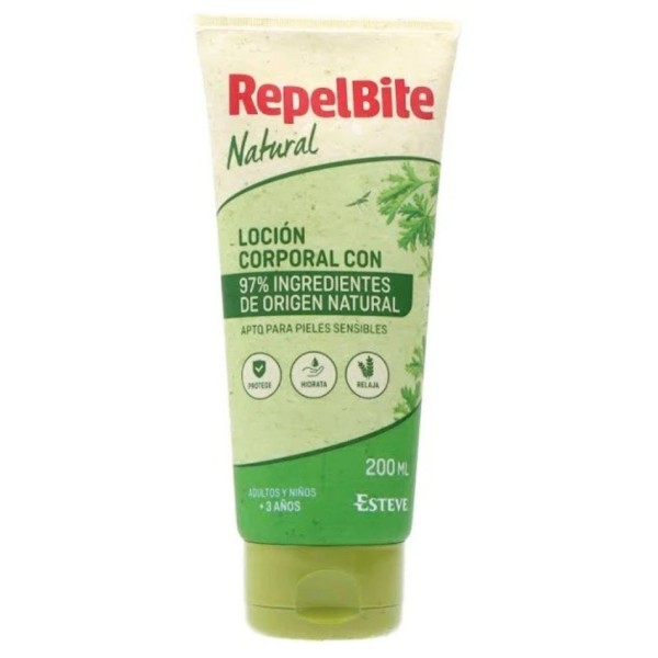 Repel Bite Natural Loción Corporal 200 ml – Protección & Hidratación Natural