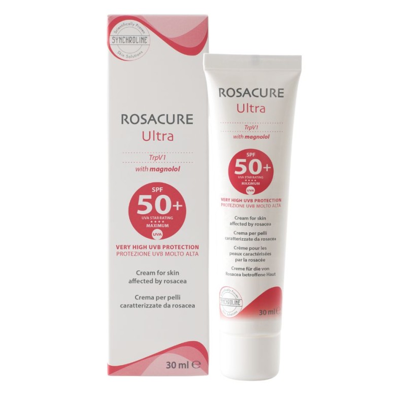 Rosacure Ultra SPF 50+ 30 ml – Protección solar alta para piel sensibilizada y rosácea