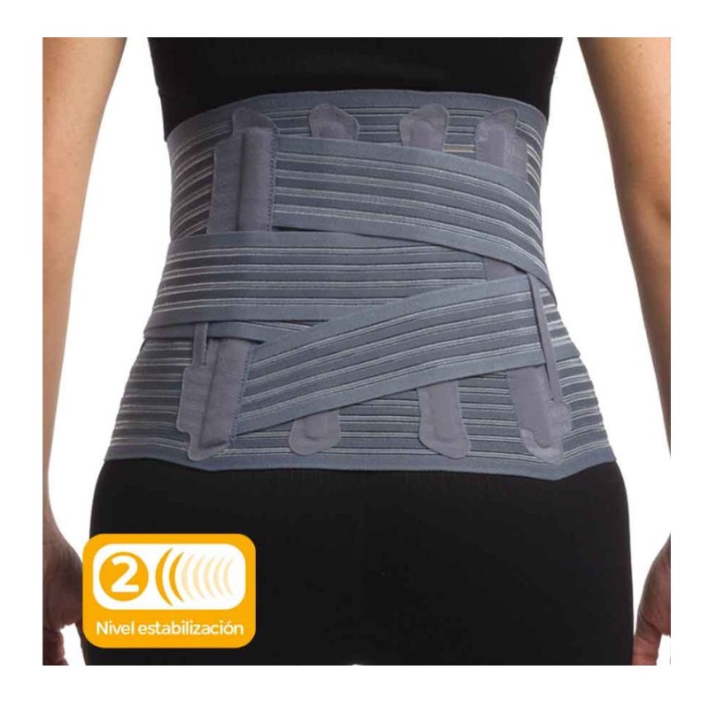 PRIMSPINE CARE+ Faja Lumbosa PRS620 Talla S Azul – Soporte lumbosacro semirrígido