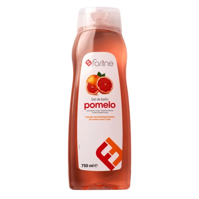 Farline Gel de Baño Pomelo 750 ml – Limpieza suave y aroma cítrico