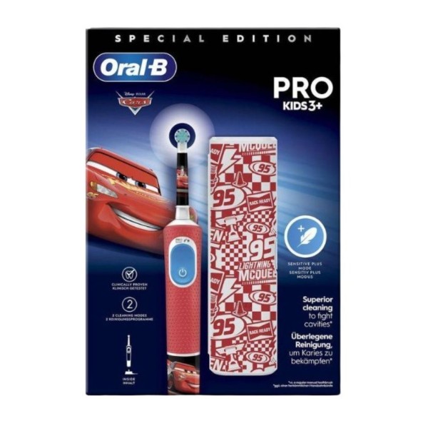 Cepillo dental eléctrico infantil Oral-B Vitality Pro Kids Cars 3