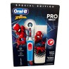 Oral-B Kids Spiderman Cepillo Eléctrico Infantil + Estuche de Viaje – Limpieza dental divertida y eficaz