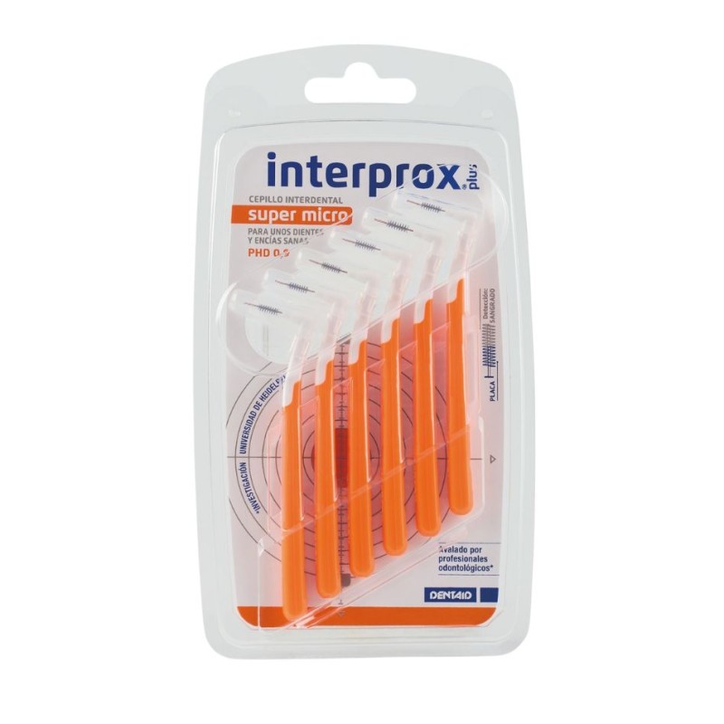 Interprox Plus Super Micro Cepillo Interdental Ø ≈0,9 mm – 10 unidades