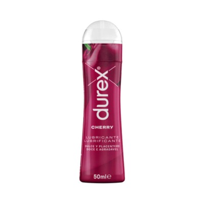 Durex Play Cherry Gel Lubricante Hidrosoluble 50 ml – Sabor Cereza