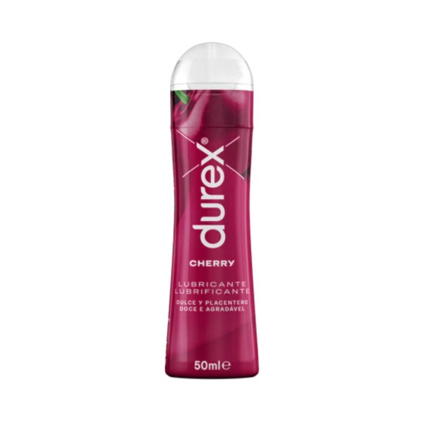 Durex Play Cherry Gel Lubricante Hidrosoluble 50 ml – Sabor Cereza