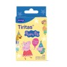 Tiritas Peppa Pig 12 unidades (3 tamaños) Hartmann – Apósitos adhesivos infantiles resistentes al agua