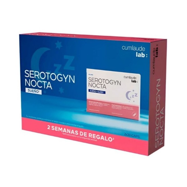 Cumlaude Lab Serotogyn Nocta 30+30 cápsulas – Sueño y bienestar en la menopausia