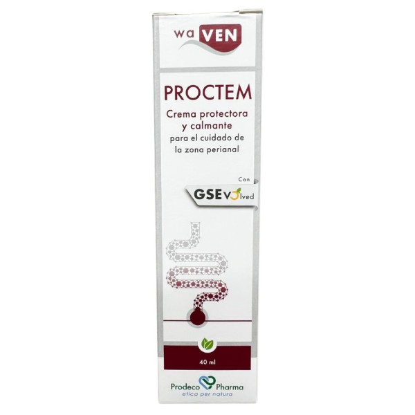 waVEN Proctem Crema Protectora y Calmante Tubo 40 ml – Alivio área anal y perianal