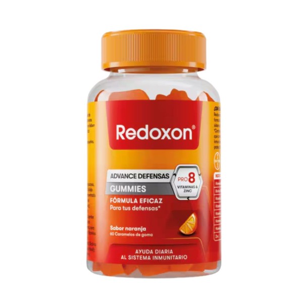 Redoxon Advance Defensas Gummies 60 Caramelos de Goma – Sabor Naranja