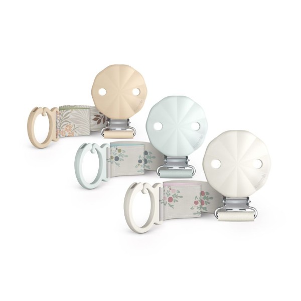 Suavinex Broche con Cinta Selection Poetry 1 Unidad – Accesorio Sujetachupete Decorativo