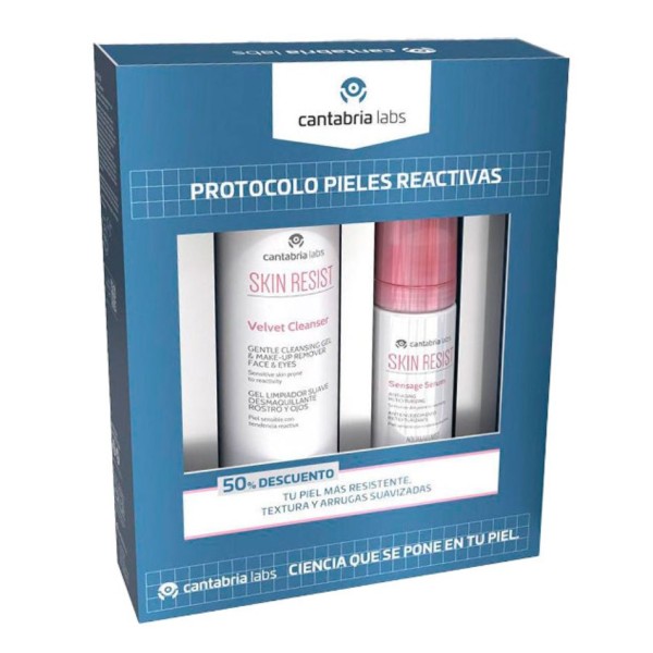 Skin Resist Sensage Sérum 30 ml + Velvet Cleanser 200 ml – Pack Piel Sensible y Reactiva