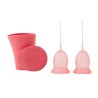 Enna Cycle Pack 2 Copas Talla M + Caja Esterilizadora – Copa Menstrual Silicona Médica