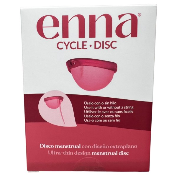 Enna Cycle Disc Copa Menstrual – Diseño Extraplano Talla Única