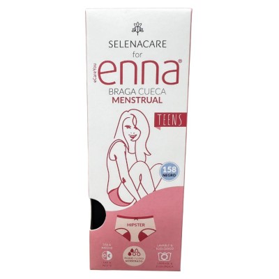 Enna Braga Menstrual Adolescente Talla 158 Color Negro