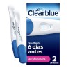 Clearblue Test de Embarazo Ultratemplana Pack 2 Unidades – Detección precoz fiable