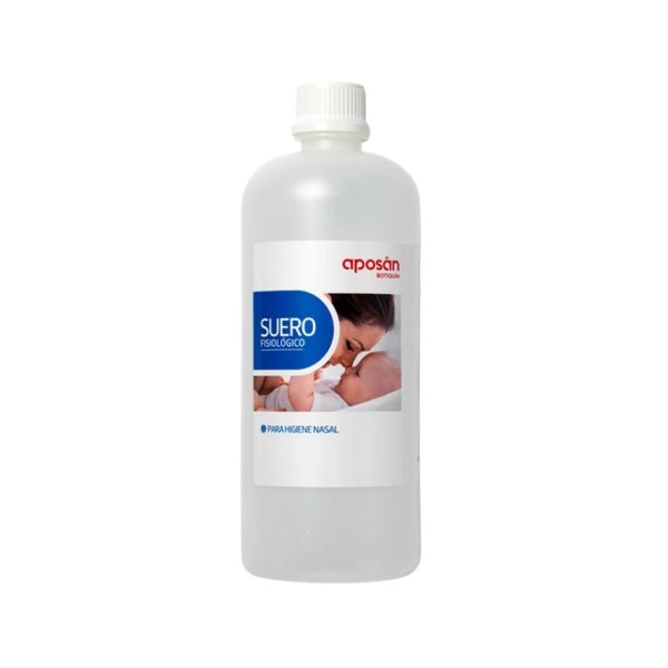 Aposan Botiquín Suero Fisiológico 250 ml – solución salina estéril para higiene y limpieza