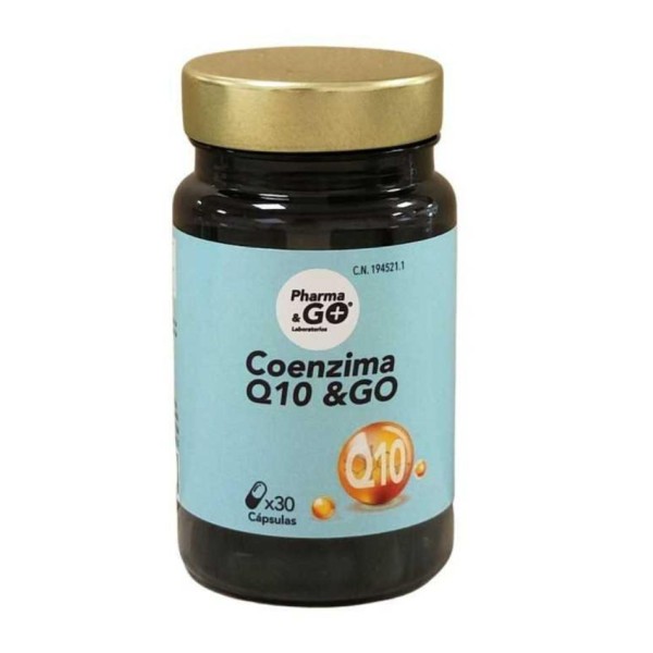 Coenzima Q10 & Go 30 Cápsulas – Energía celular y acción antioxidante