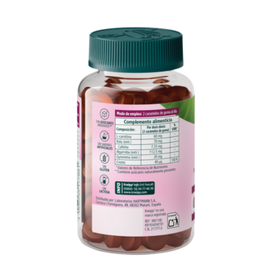 Kneipp Silueta Gummies 60 caramelos de goma sabor piña – complemento alimenticio para control del peso