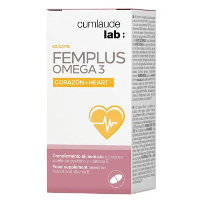 CumLaude Lab FemPlus Omega 3 60 cápsulas – complemento con ácidos grasos esenciales