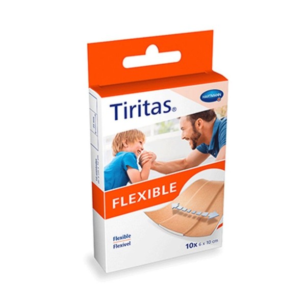 Tiritas Flexible apósito adhesivo 10 unidades 10 × 6 mm – protección de pequeñas heridas