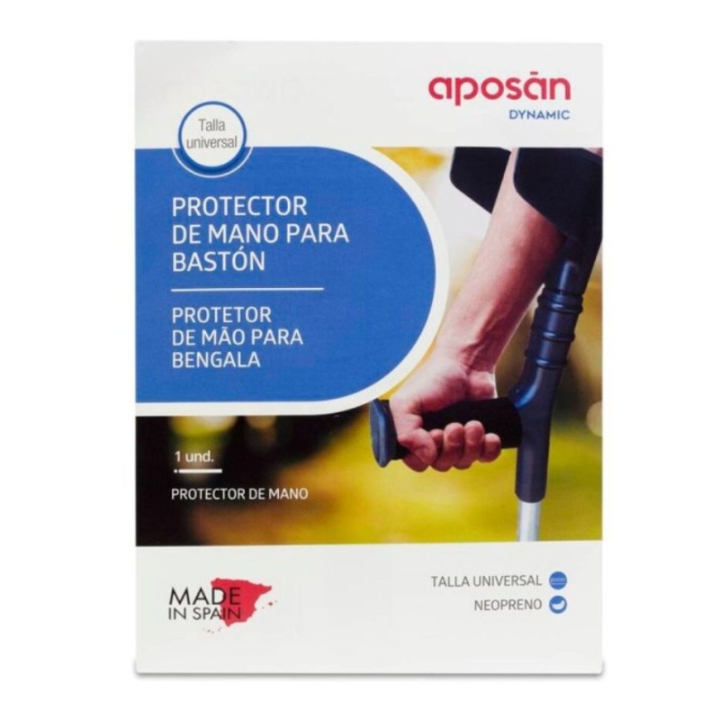 Aposán Protector de Mano para Bastón – empuñadura cómoda y antideslizante