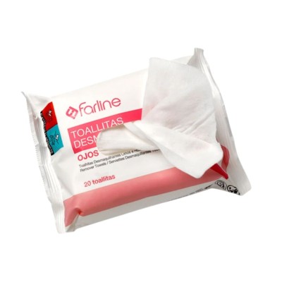 Farline Toallitas Desmaquillantes 25 unidades – limpieza facial suave y eficaz