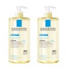 La Roche-Posay Lipikar Huile Lavante AP+ Duplo 1000 ml + 1000 ml – Aceite limpiador relipidizante para piel seca y sensible