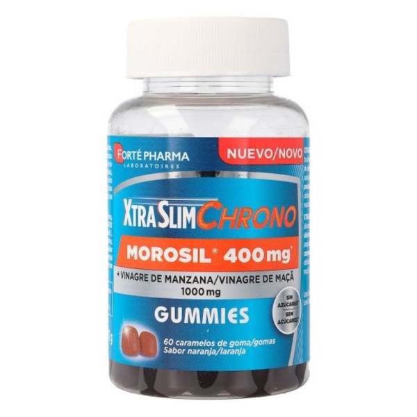 Forte Pharma Xtraslim Chrono Gummies 60 uds – Complemento alimenticio para control de peso