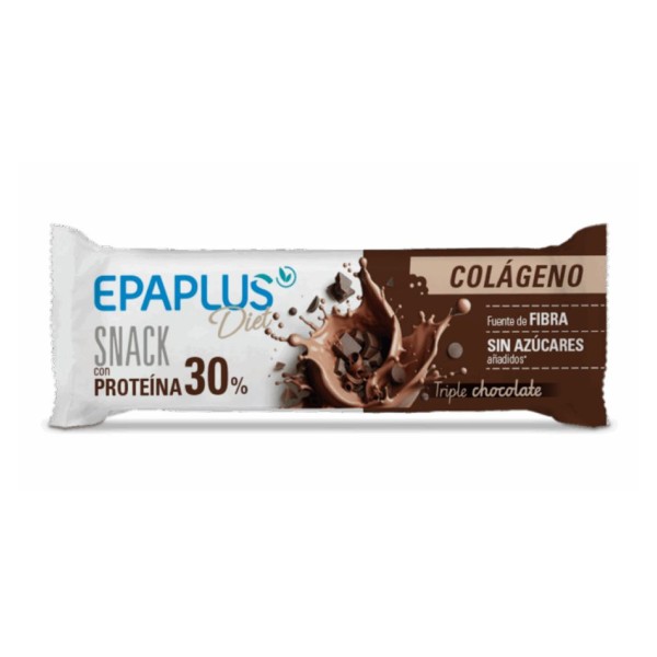 Epaplus Diet Barrita Sabor Chocolate – Complemento alimenticio proteico y saciante