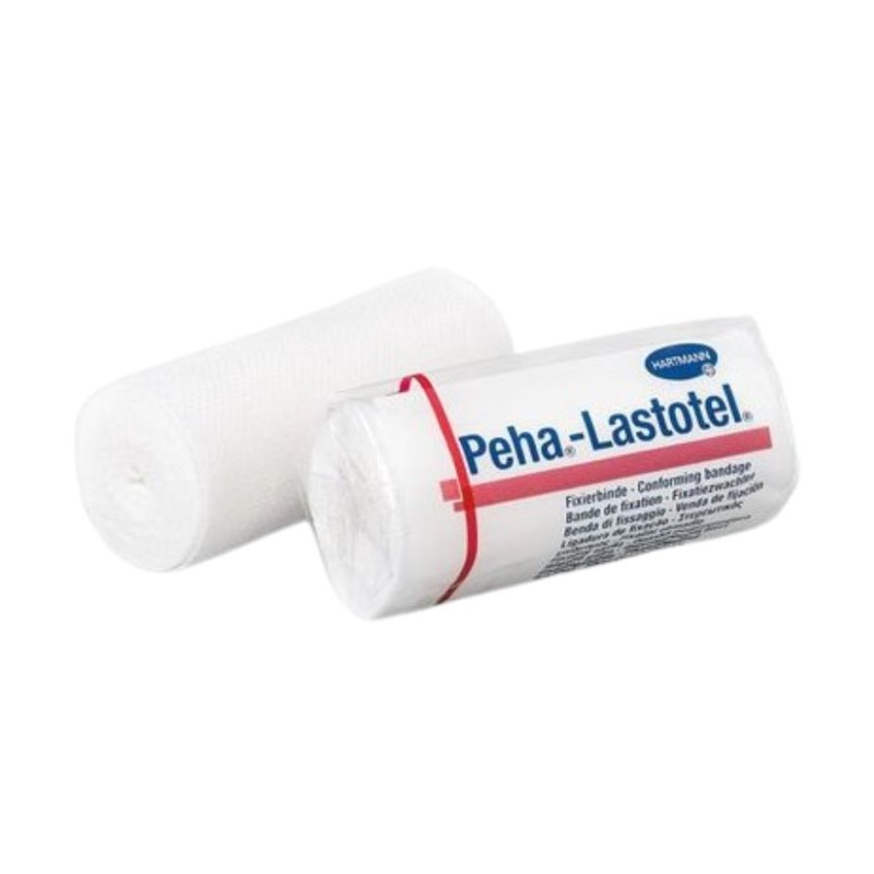 Peha-Lastotel Venda Elástica 4 m x 8 cm – Venda de fijación y compresión ligera