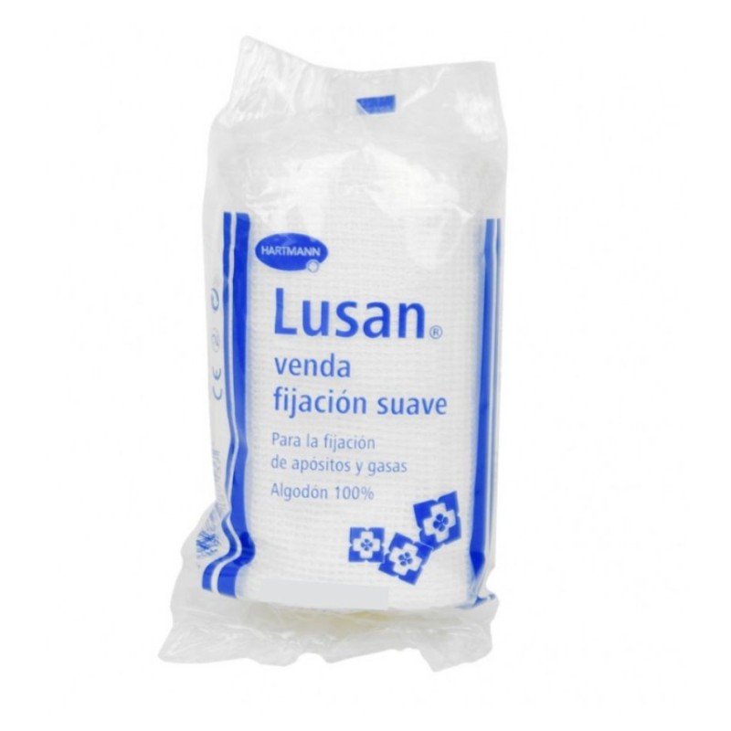 Lusan Cambric Venda de Gasa Hidrófila 5 cm x 5 m – Fijación Suave