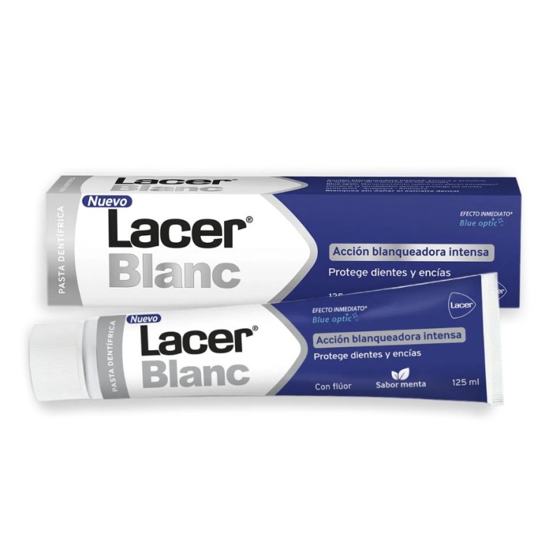 Lacerblanc Plus Blanqueadora 125 ml – Pasta Dental Uso Diario Sabor D-Menta