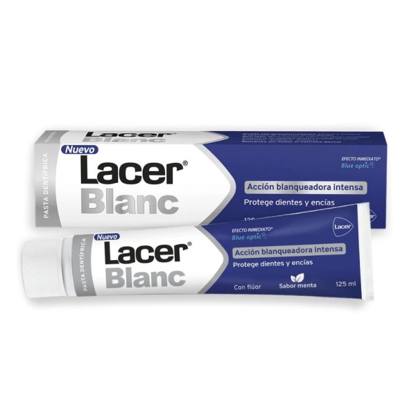 Lacerblanc Plus Blanqueadora 125 ml – Pasta Dental Uso Diario Sabor D-Menta
