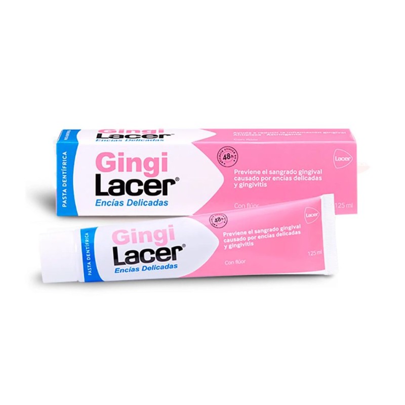 Gingilacer Encías Delicadas Pasta Dentífrica 125 ml – Cuidado diario de encías sensibles