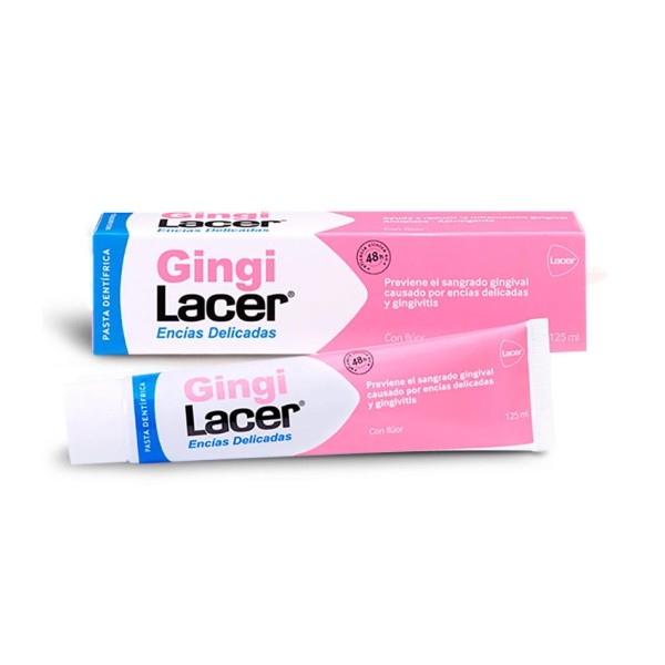 Gingilacer Encías Delicadas Pasta Dentífrica 125 ml – Cuidado diario de encías sensibles