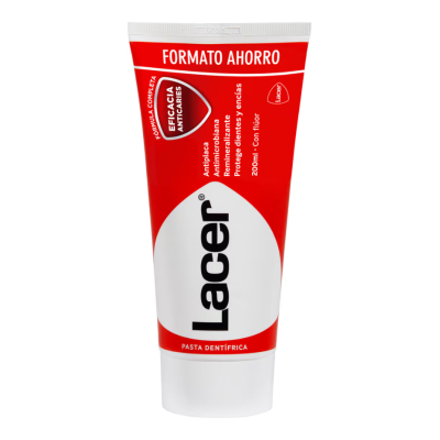 Lacer Pasta Dentífrica 200 ml – Higiene bucal diaria eficaz