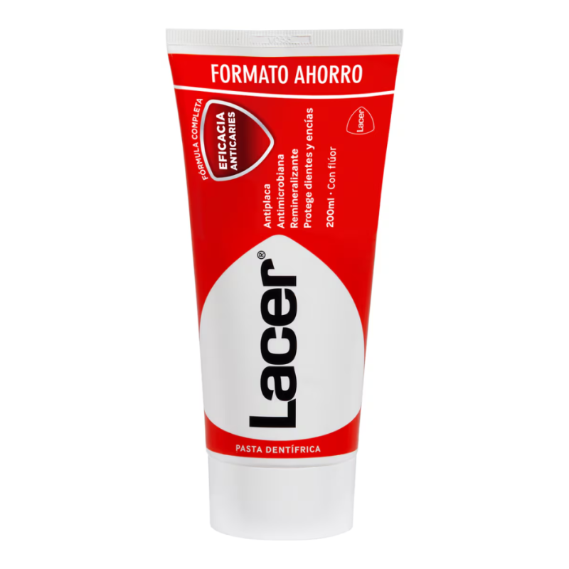Lacer Pasta Dentífrica 200 ml – Higiene bucal diaria eficaz