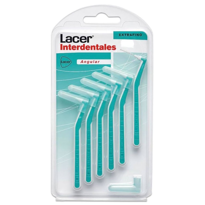 Cepillo Interdental Lacer Extrafino Angular – Cepillo interdental para espacios estrechos