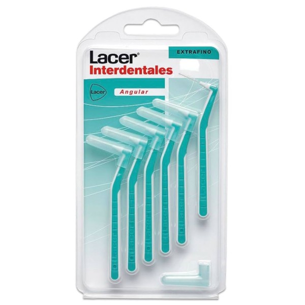 Cepillo Interdental Lacer Extrafino Angular – Cepillo interdental para espacios estrechos