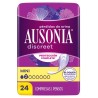 Ausonia Discreet Mini 24 Compresas – Protección para Pérdidas Muy Ligeras de Orina