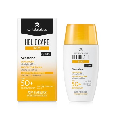 Heliocare 360º Sensation Protector Solar Ultraligero Oil-Free SPF50+ 50 ml
