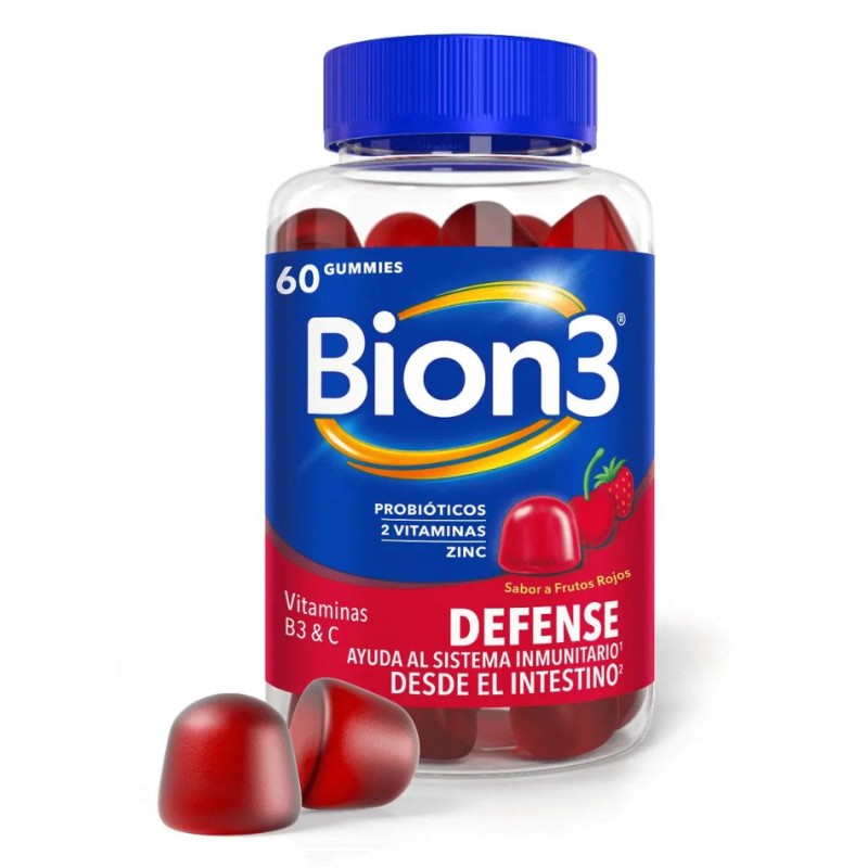 Bion3 Defense Gummy 60 Gominolas | Vitaminas y Probióticos