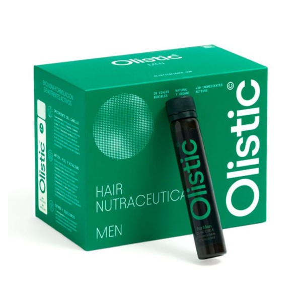 Olistic Hombre 28 Frascos 25 ml - Complemento Alimenticio Salud Capilar