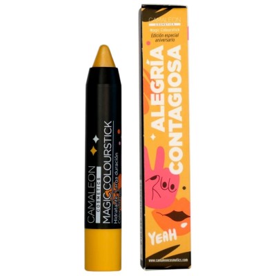 Camaleon Magic Colour Stick Labial Amarillo 4 g Pintalabios Hidratante Color Personalizado