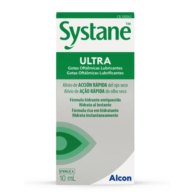 Systane Ultra Gotas Oftálmicas Lubricantes 10 ml Alivio Ojo Seco