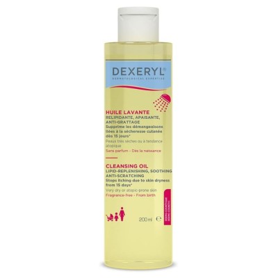 Dexeryl Aceite Limpiador 200 ml Piel Seca y Atópica