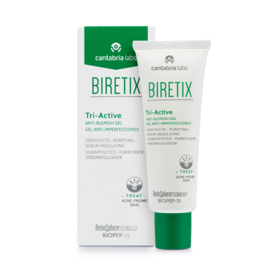 Biretix Tri-Active Gel 50 ml – Tratamiento antiimperfecciones piel acneica